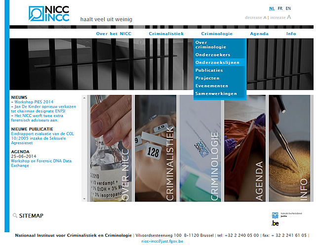 NICC INCC website