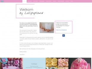 screenshot website lollipopland.be