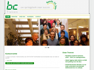 BC Tienen website screenshot