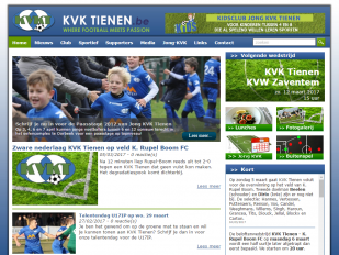 KVK Tienen website screenshot